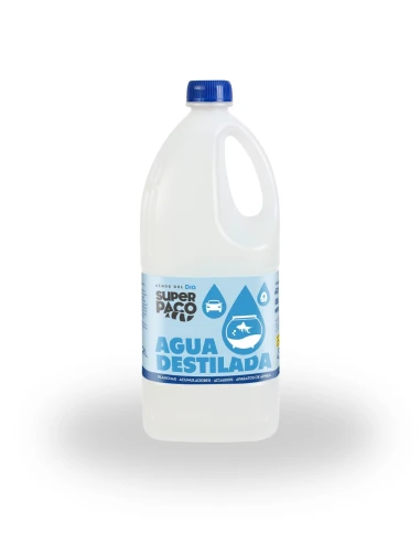 Agua Destilada SUPER PACO 2L